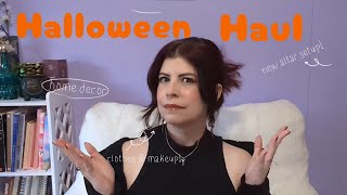 Halloween Haul  New Altar Decor [upl. by Nennarb]