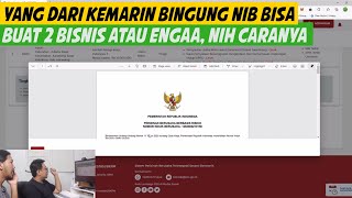 SATU NIB BISA BANYAK BIDANG USAHA INI DIA TUTORIAL TAMBAH KBLI [upl. by Aihsel799]