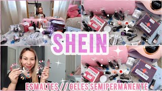 shein review de productos para uñas 💅🏼kit de esmalte semipermanente gel polis 😱🇵🇹 [upl. by Eendyc]