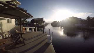 Creekside Inn Islamorada canal side [upl. by Airlee372]