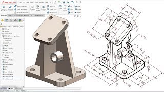 SolidWorks Tutorial for beginners Exercise 19 [upl. by Docia]