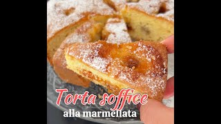 Torta soffice alla marmellata resta morbida per giorni [upl. by Nairdna288]