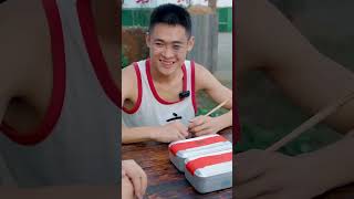 Guess the food blind box TikTok VideoEating Spicy Food and Funny Pranks Funny Mukbang [upl. by Comethuauc]