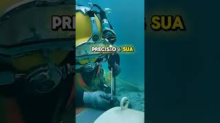 Soldadores submarinos um tipo de trabalho especial super perigoso merecem 👍 curtidas náutica s [upl. by Gisella639]