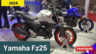 2024 Yamaha Fz25 New Colours Detailed Review Walkaround Specification Complete Package [upl. by Elleinaj]