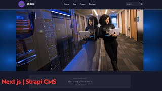 Building a Nextjs Blog with Strapi CMS headless  next js [upl. by Neddra]