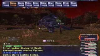 FFXI NM Saga 295 Bukhis NM Full Battle [upl. by Attenohs924]