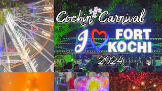 Cochin Carnival 2024 cochincarnival newyear2024 viral onemillion filmycousins [upl. by Lednik563]