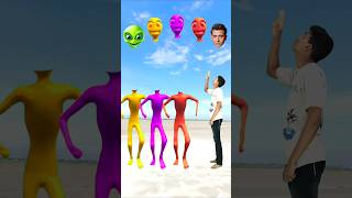 3 aliens correct head matching funny magical vfx video ytshorts viralvideo magic [upl. by Sarkaria825]