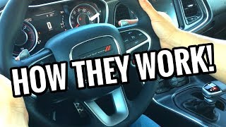 PADDLE SHIFTERS How They Work Explained [upl. by Idac]