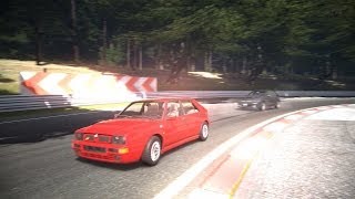 Lancia Delta HF Integrale Evoluzione91 Serie Sportive Turbo Gara 1 Deep Forest Raceway [upl. by Meldon541]