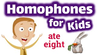 Homophones for Kids [upl. by Buyse]