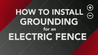 How to Install Ground Rods for your Electric Fence [upl. by Ahteres875]