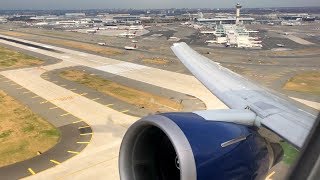 Delta Boeing 767400ER INTENSE ROAR Takeoff from New York JFK DL 2878  JFKSFO  N833MH [upl. by Melva]