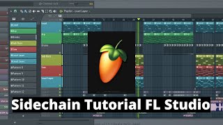 Sidechain Tutorial Fl Studio [upl. by Ahsitil833]