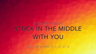 Stuck in the Middle with You  Stealers Wheel  Uke PlayAlong [upl. by Otecina528]