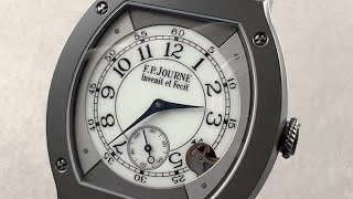 FP Journe Elegante 48 Titalyt FP Journe Watch Review [upl. by Eilyab]