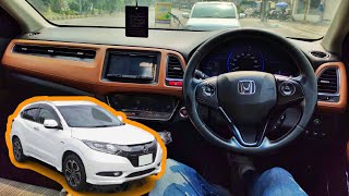 Honda Vezel 2015 Detailed Drive Review  Best Hybrid Crossover  Specs amp Features [upl. by Aleahs175]