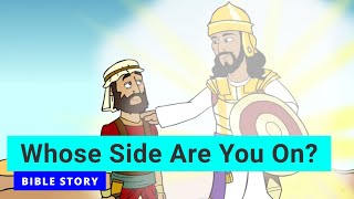 Bible story quotWhose Side Are You Onquot  Primary Year B Quarter 3 Episode 11  Gracelink [upl. by Allenrad]