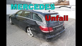 Mercedes E Klasse Kombi UnfallwagenAnkauf wwwcrashsportwagende [upl. by Kcirrad]