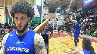 Liangelo Ball First Game Astros vs Venados 🔥🔥  Full Highlights l February 24 2024 [upl. by Ilatfan]