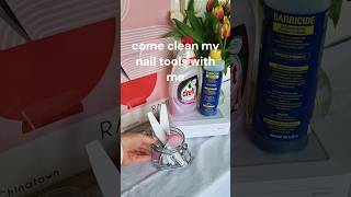 How to Clean Sanitize amp Disinfect Nail Tools the RIGHT Way [upl. by Ytsirt]