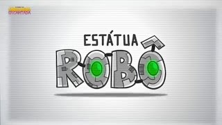 Estatua Robo  Turma da Corujinha Encantada [upl. by Natlus]