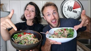 10 MINUTE MEAL  EASY VEGAN amp DELICIOUS [upl. by Neukam]