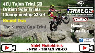 ACU Talon Trial GB British Solo Trials Championship Round Two 2024  The Surrey Cup Trial [upl. by Lizette475]