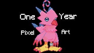 I started Pixel Art one year ago today [upl. by Nesila]