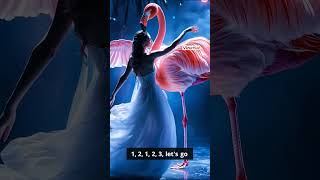 A woman performs a fusion with the flamingo on AGT americagottalent magic1 magic [upl. by Northrup]