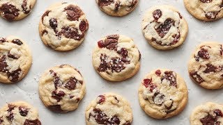 CranberryChocolate Chunk Cookies  Betty Crocker Recipe [upl. by Walden]