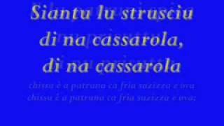 Strina Cosentina  Base Musicale  testo [upl. by Alburg]