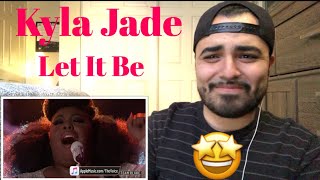 Reaction to Kyla Jade Let it Be [upl. by Ylellan]