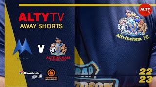 Torquay United 44 Altrincham  22 October 2022  Alty TV Away Shorts [upl. by Bullard439]