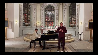 G Nordqvist Nu är Advent Michael Axelsson tenor amp Henrik Berg piano [upl. by Atiraj]