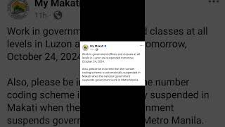 Suspended Number Coding Scheme Buong Metro October 24 2024 [upl. by Sigismondo224]