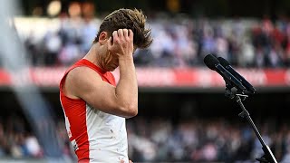 Dane Rampe 2022 Toyota AFL Grand Final postgame speech [upl. by Grube501]