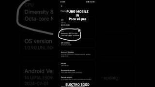 Poco x6 pro 120 fps in pubg mobile but only supports 90 FPS in pubg mobile 🙂 in future 120fps come [upl. by Pinelli]