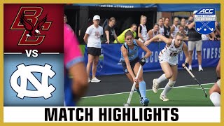 Boston College vs North Carolina Match Highlights  2024 ACC Field Hockey Championship [upl. by Reema]