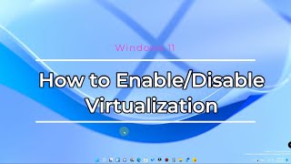 How to enable virtualization in BIOSUEFI settings  Windows 11 or 10 [upl. by Amek]