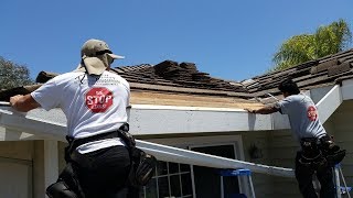 Fascia Board Replacement  Termite Damaged and Dry Rot  Lake Forest Ca [upl. by Nalda670]