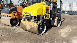 2008 Wacker RD27120 Tandem Vibratory Roller [upl. by Andre]