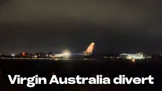 🚨EMERGENCY LANDING🚨 Virgin Australia diverts to Invercargill after engine fire 170624 🔥🔥🔥 [upl. by Ruff293]