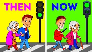 LIFE THEN VS NOW [upl. by Nilrah]