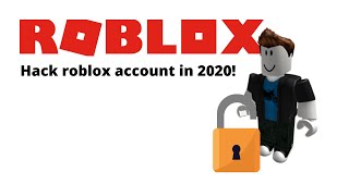 How to hack Roblox Accounts Updated 20202021 [upl. by Carmela]