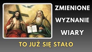 Zmiany w Credo w Kościele w Belgii Dokładnie przetłumaczony tekst nowego wyznania wiary w opisie [upl. by Alurta]