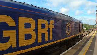 66797 66720 66799 at Wakefield kirkgate 29424 [upl. by Aili]