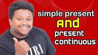 simple present tense vs present continuous tense [upl. by Xylia616]