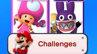 Play with Toadette and Nabbit the New Super Mario Bros Deluxe Challenges [upl. by Eliott]